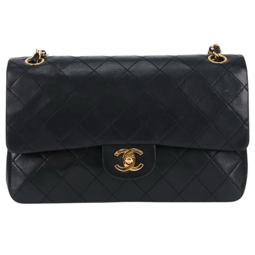 Chanel Classic Black Quilted Shoulder Bag